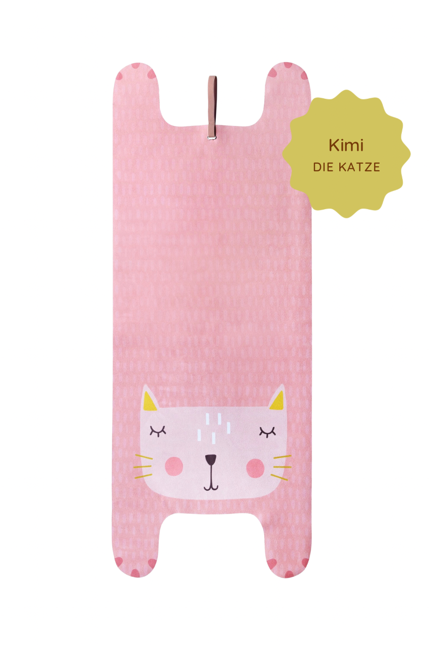 Kinder Yogamatte - Kimi die Katze