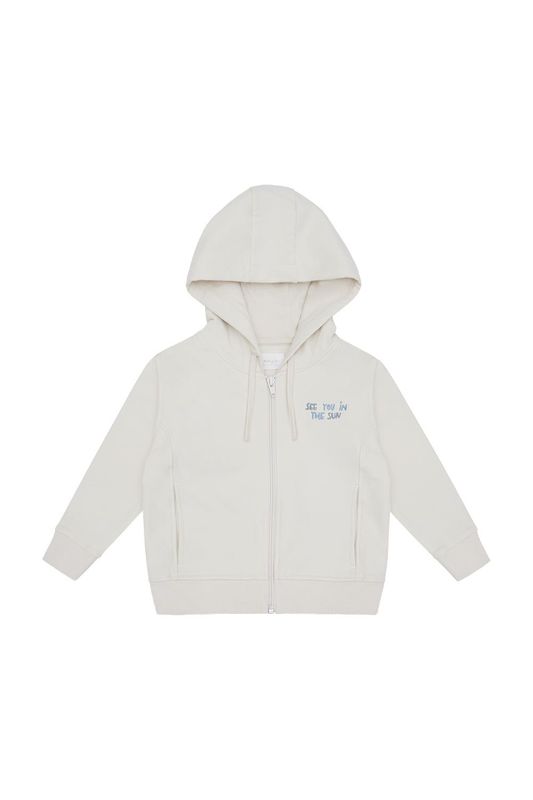Unisex Sweatjacke see you in the sun - beige Unisex Sweatjacke see you in the sun - beige
