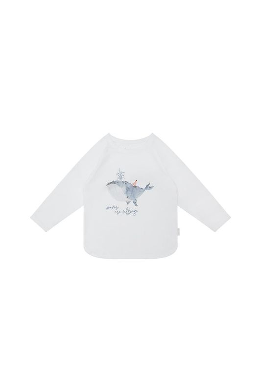 Longsleeve 'waves are calling' - white 99074 Longsleeve 'waves are calling' - white 99074