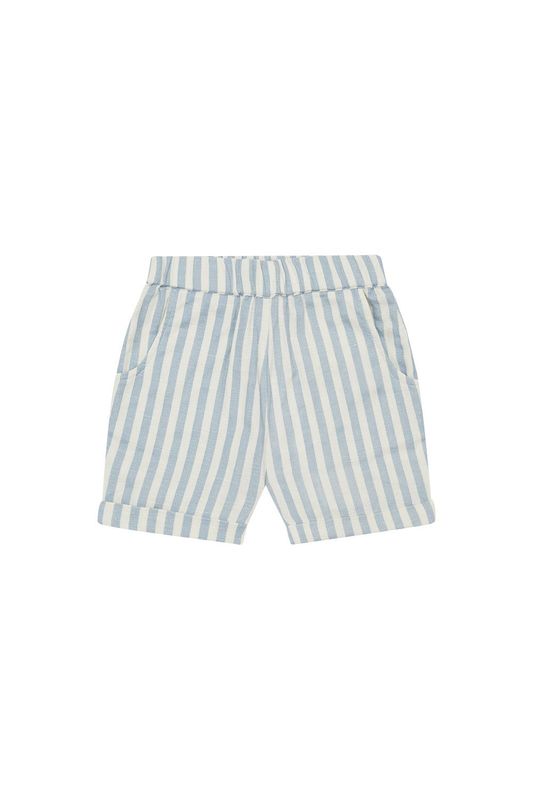 Leinenshorts 'blue stripes'