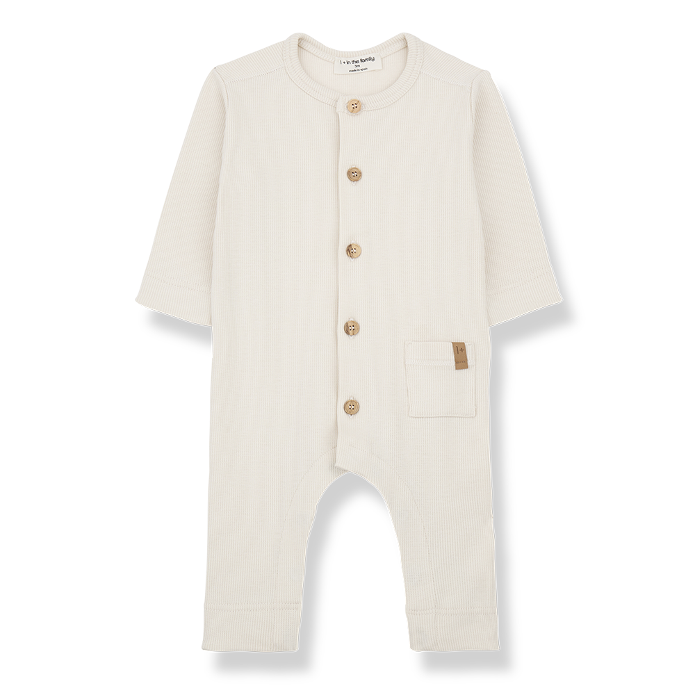 Jumpsuit/Strampler Tonet off white