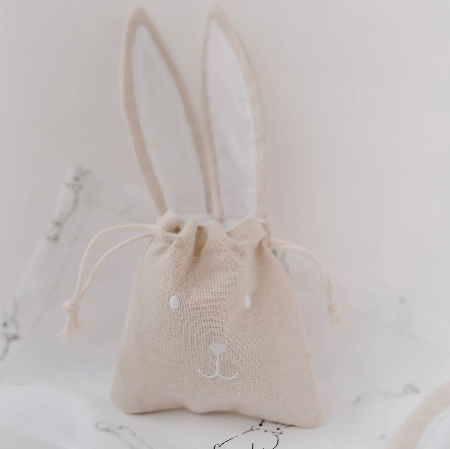 Geschenk Beutel Hase 2er Set