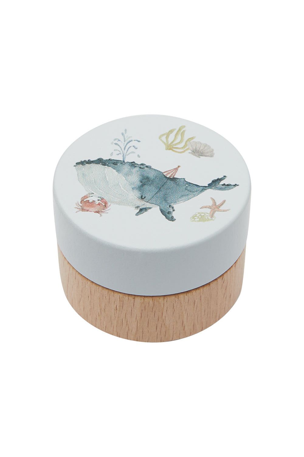 Milchzahn-/Schmuckdose whale
