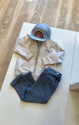 Sweatjacke "see you in the sun" & Cap Rainbow