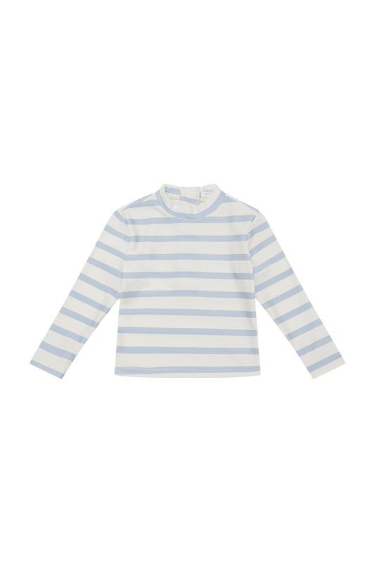 UV Langarmshirt blue stripes
