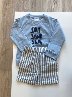 Salt Sand Sea Sweatshirt & Shorts
