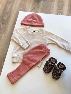 Frottee Sweatshirt & Leggings
