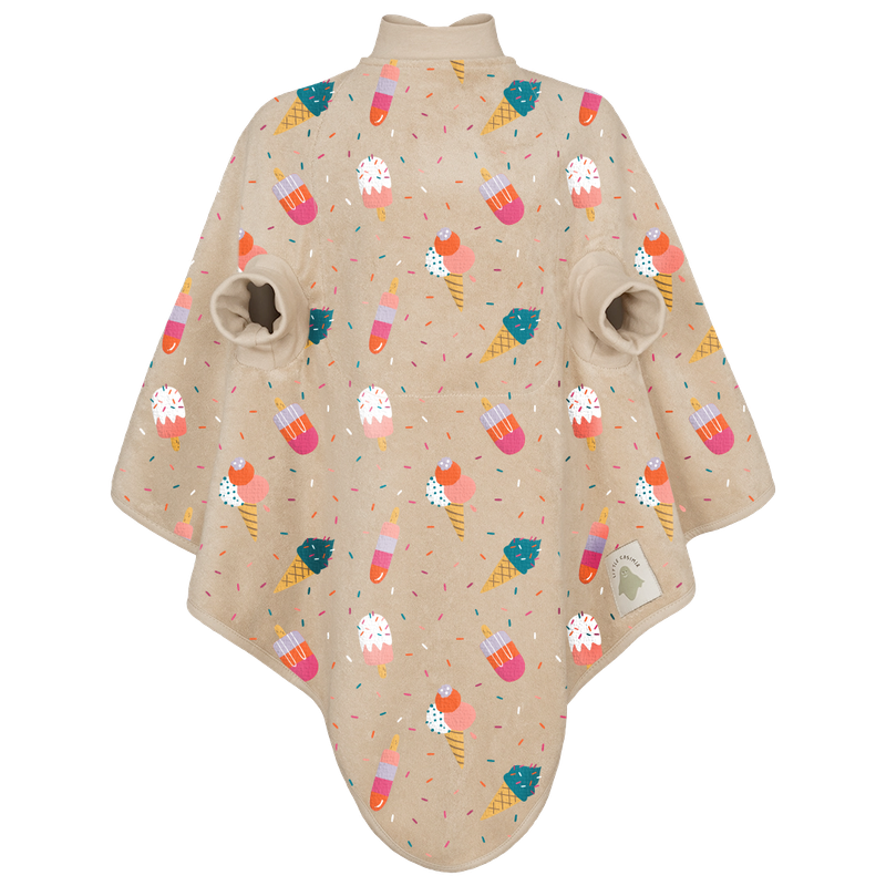 Lätzchen Boo Frottee Waterproof - Ice Cream Lätzchen Boo Frottee Waterproof - Ice Cream
