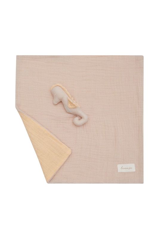 Baby Kuscheltuch aus Musselin - seahorse Baby Kuscheltuch aus Musselin - seahorse