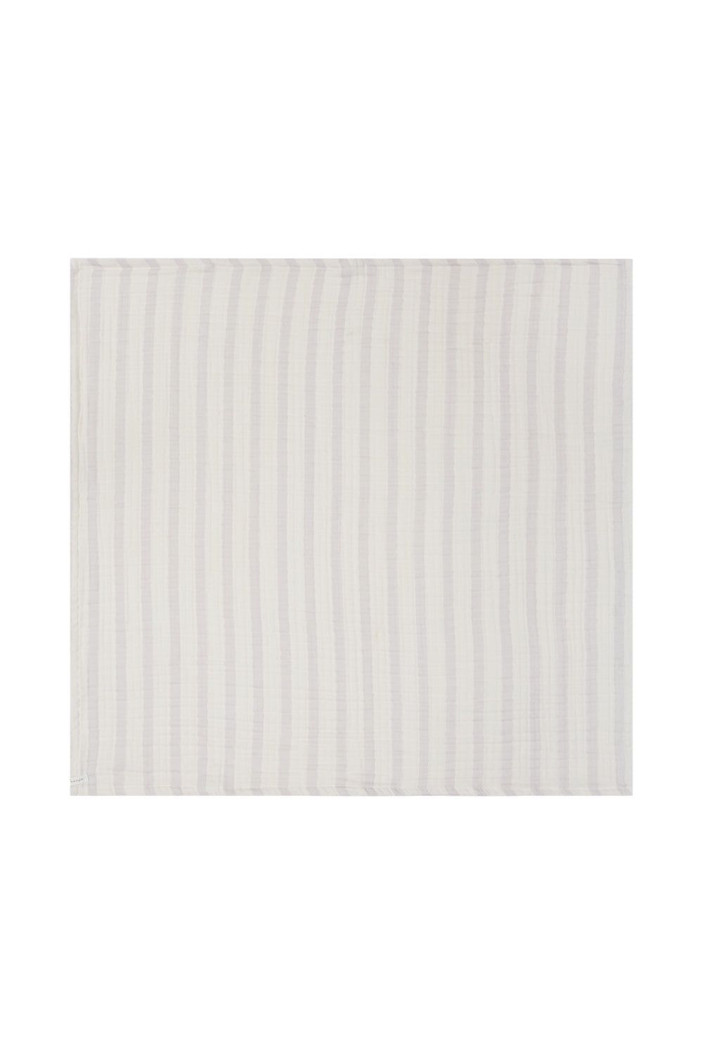 Musselintuch lavender stripes