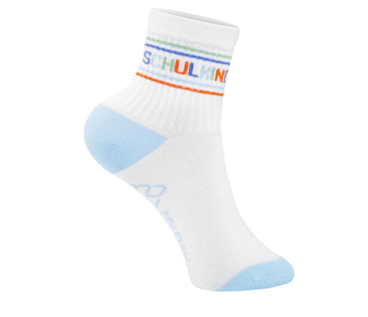 Socken “Schulkind” - blau - 27-32 (5-7 Jahre)