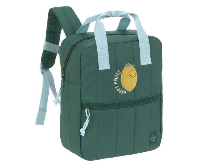 Kindergartenrucksack Square - Little Gang, Zitrone Dunkelgrün Kindergartenrucksack Square - Little Gang, Zitrone Dunkelgrün