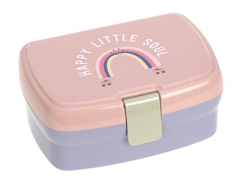 Brotdose Kinder - Tiny Outdoor, Regenbogen Rosa Lila Brotdose Kinder - Tiny Outdoor, Regenbogen Rosa Lila