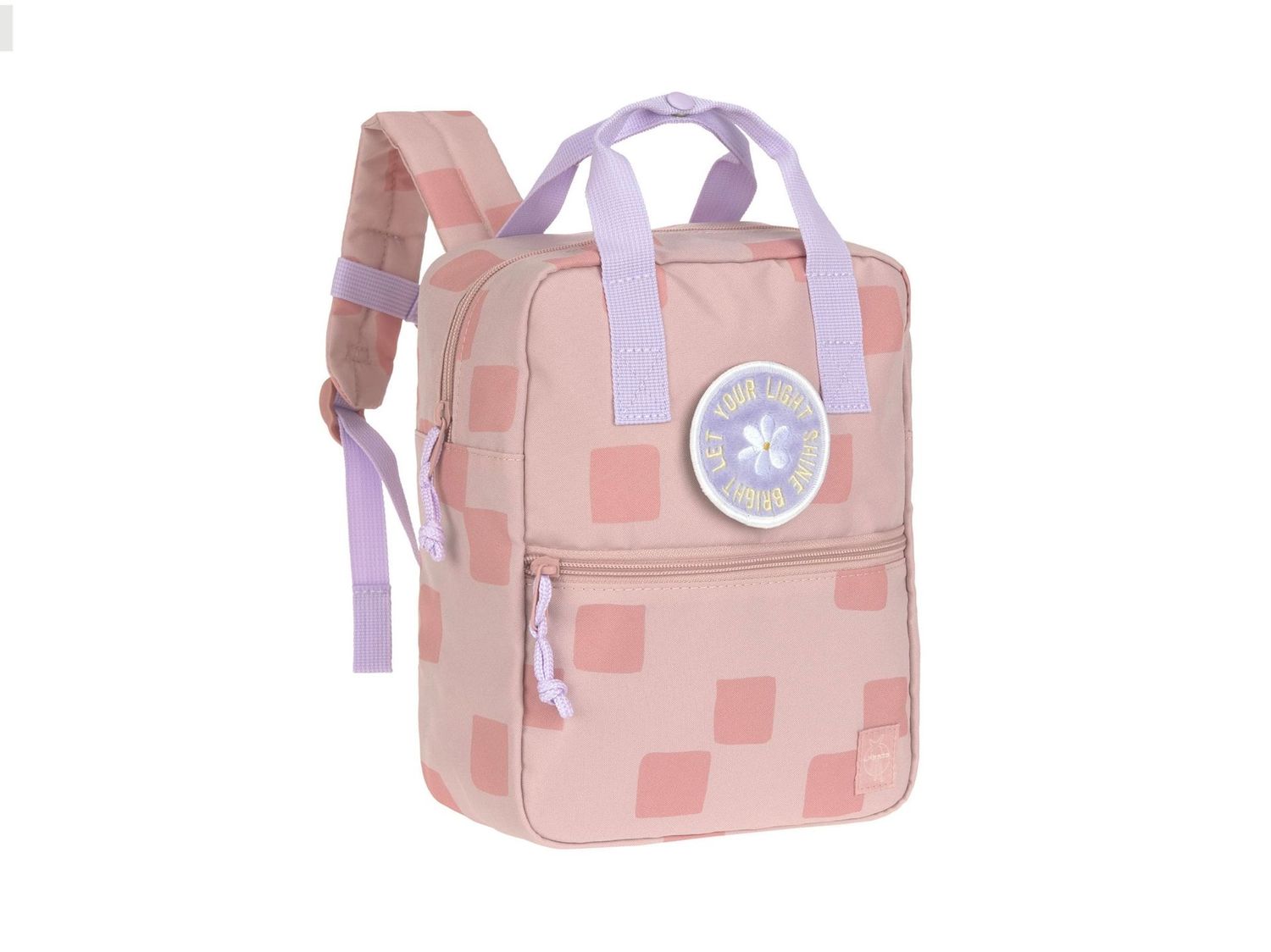 Kindergartenrucksack Square - Pattern Party, Rosa Kindergartenrucksack Square - Pattern Party, Rosa