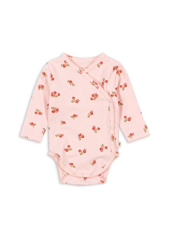 Wickelbody LS GOTS - Rosa Pink Wickelbody LS GOTS - Rosa Pink