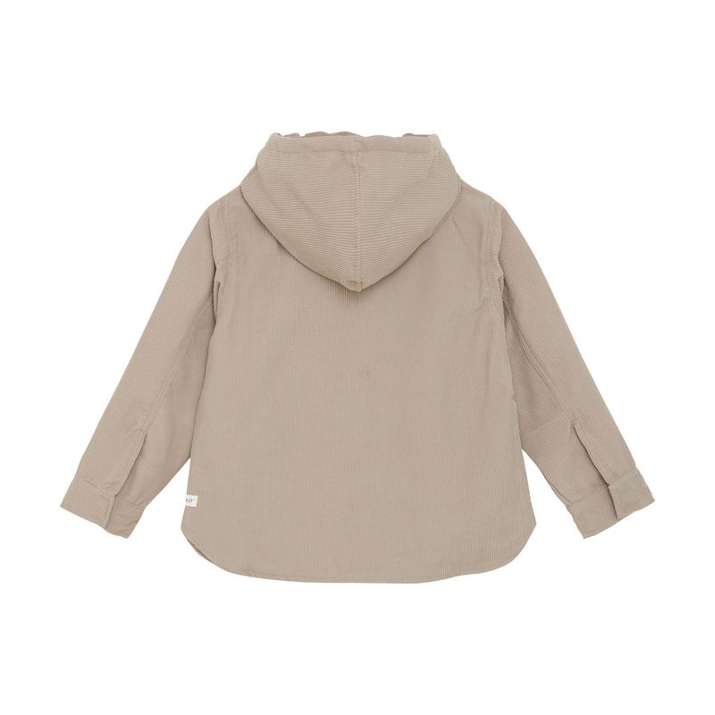 Cordhemd/-jacke mit Kapuze