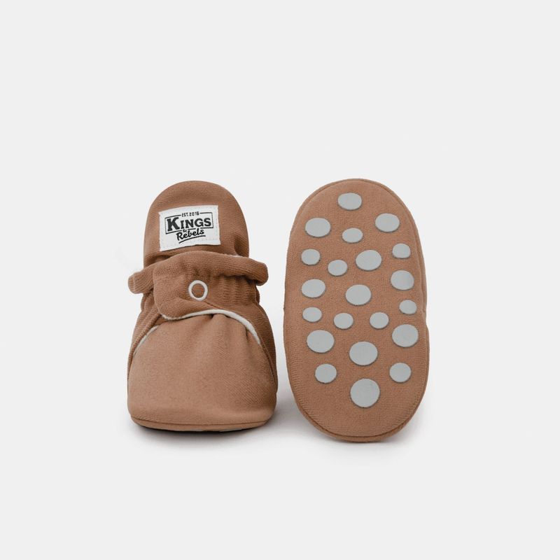 Booties Gamuza Classic/Gripper MOCHA MOUSE