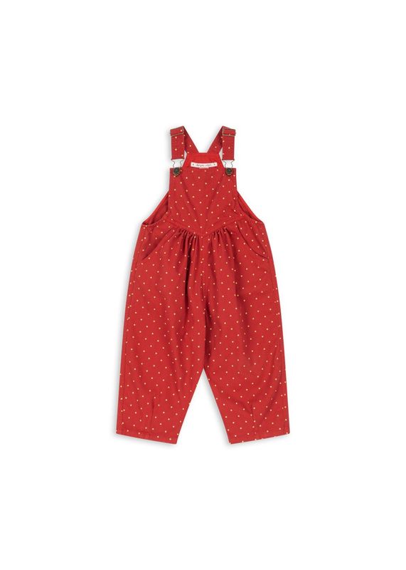 Nola Latzhose GOTS - strawberry Nola Latzhose GOTS - strawberry
