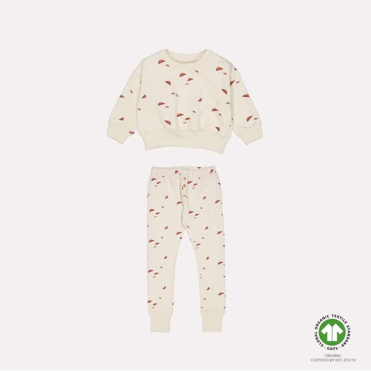 Sweater-Set Petri - Mini Croissant GOTS