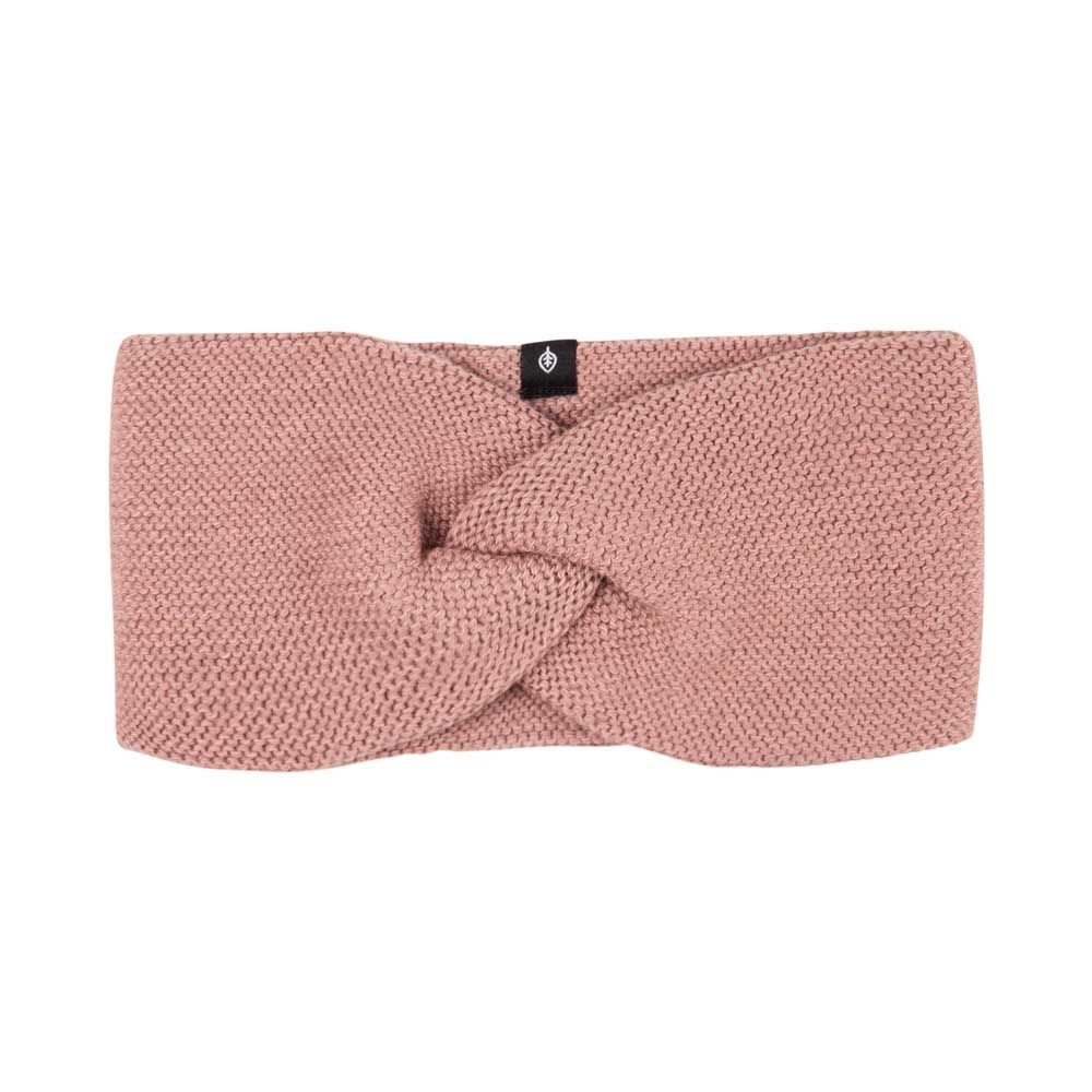 Stirnband Merinowolle GOTS - dusty rose