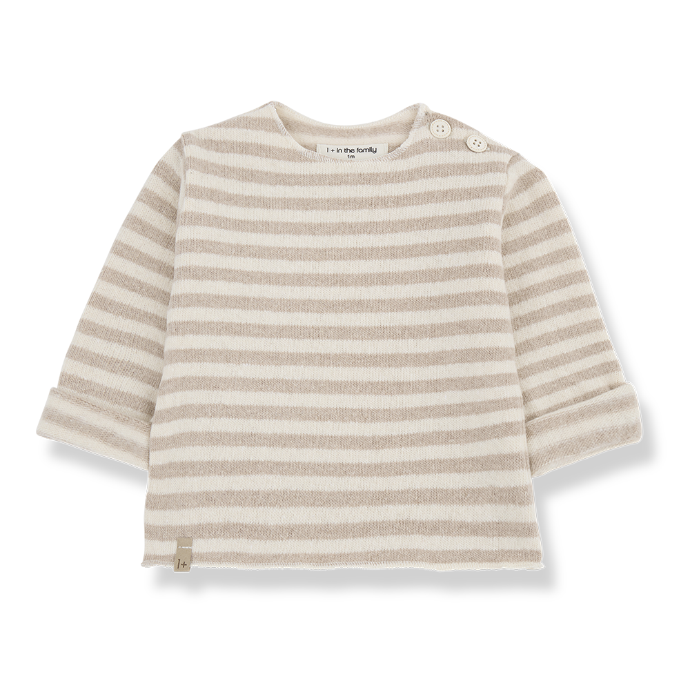 Langarmshirt Aubin - beige