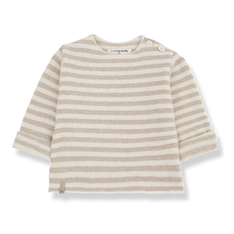 Langarmshirt Aubin - beige