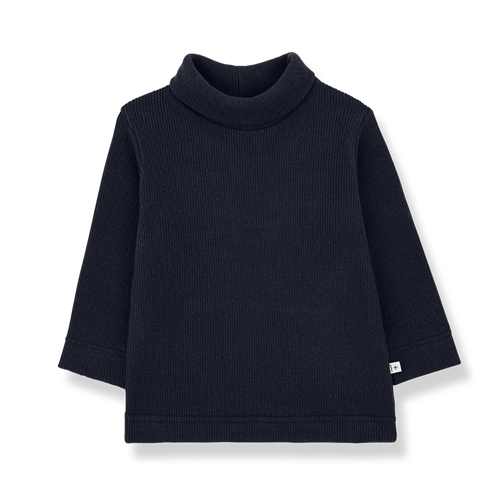 Rollkragen-Lanarmshirt Aritz - dark-blue