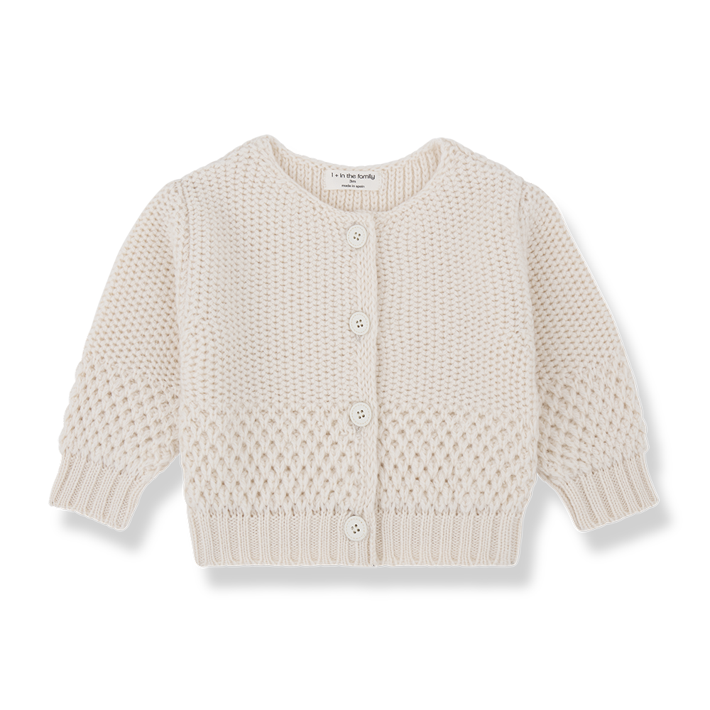 Cardigan Melene - ecru