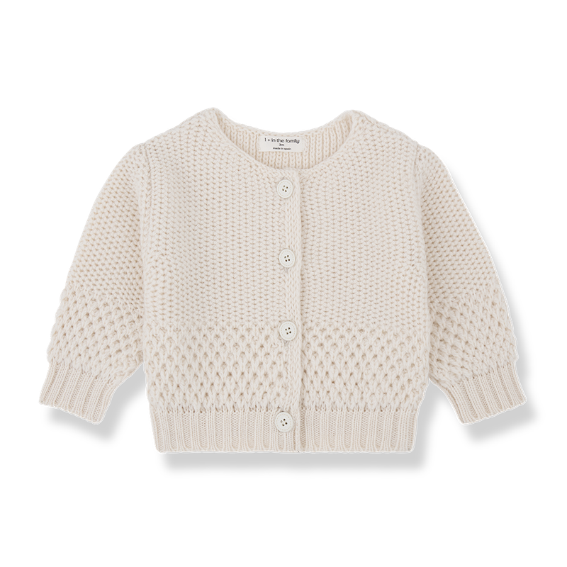 Cardigan Melene - ecru