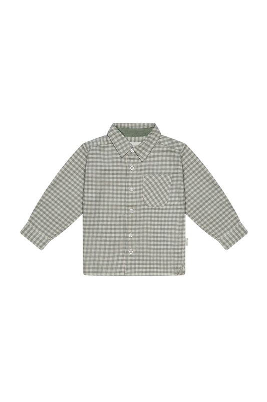 Kariertes Flanellhemd - green gingham