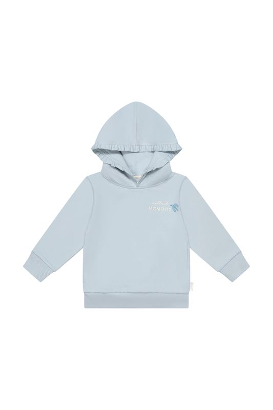 Oversized Hoodie collect moments - clear blue