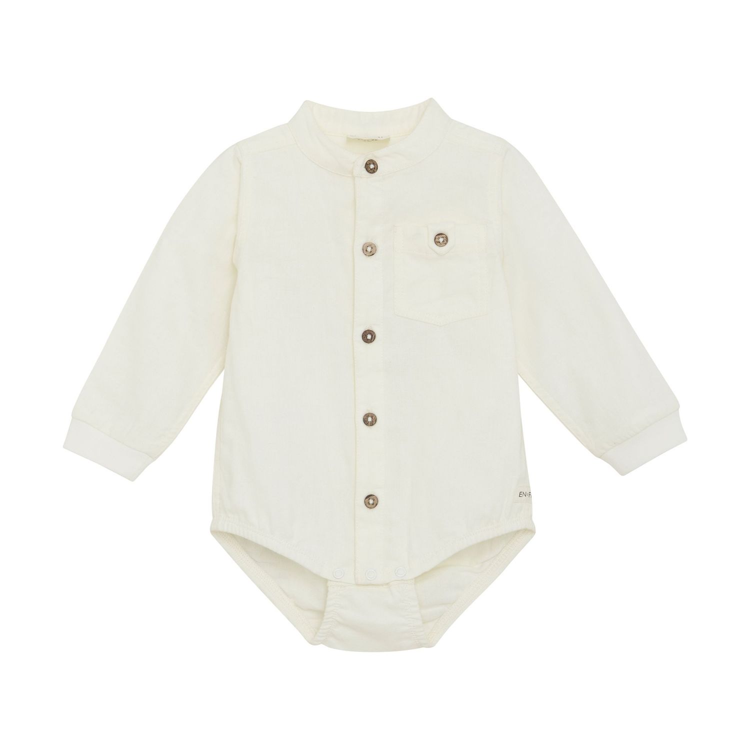 Body Shirt LS GOTS - egret