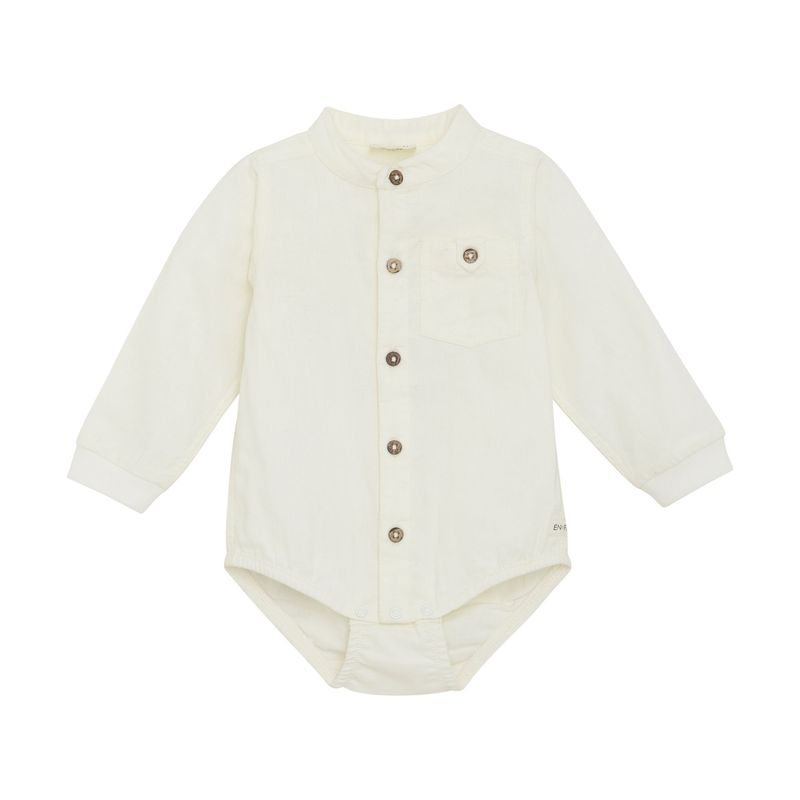 Body Shirt LS GOTS - egret Body Shirt LS GOTS - egret