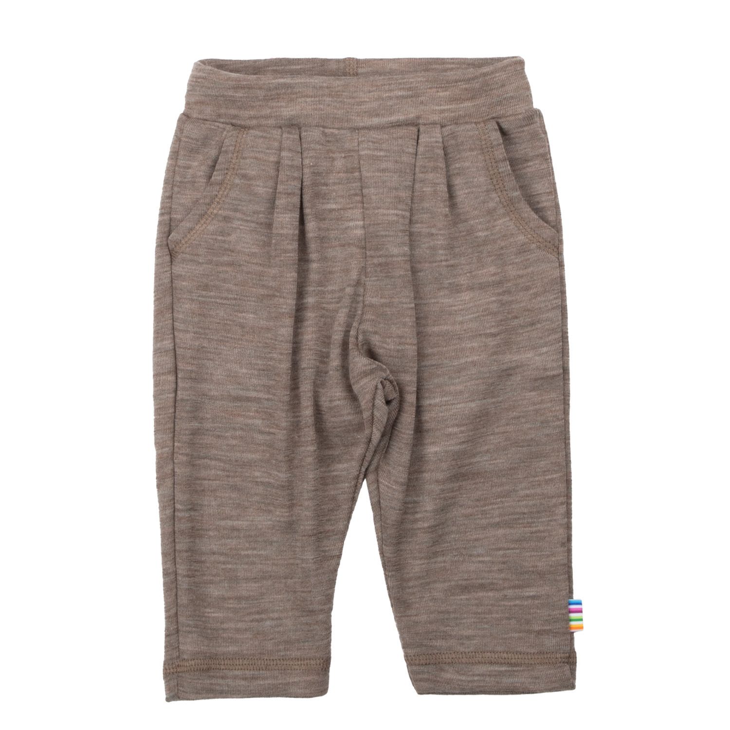 Hose Wolle/Seide - beige mel.