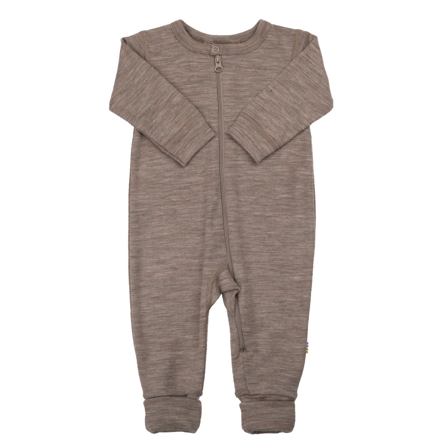 Jumpsuit Wolle/Seide - beige mel.