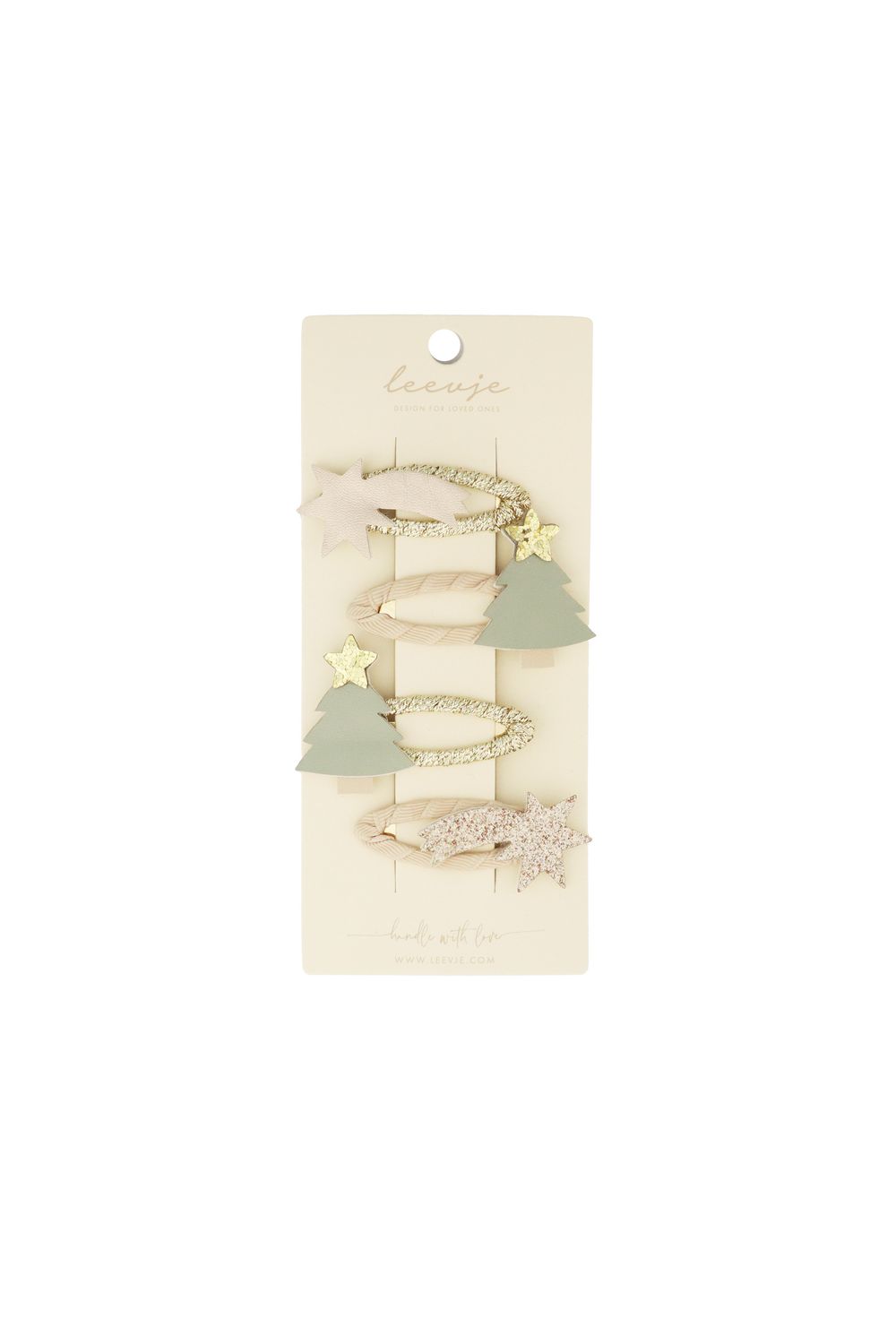Haarspangen “Christmas Tree Clips”