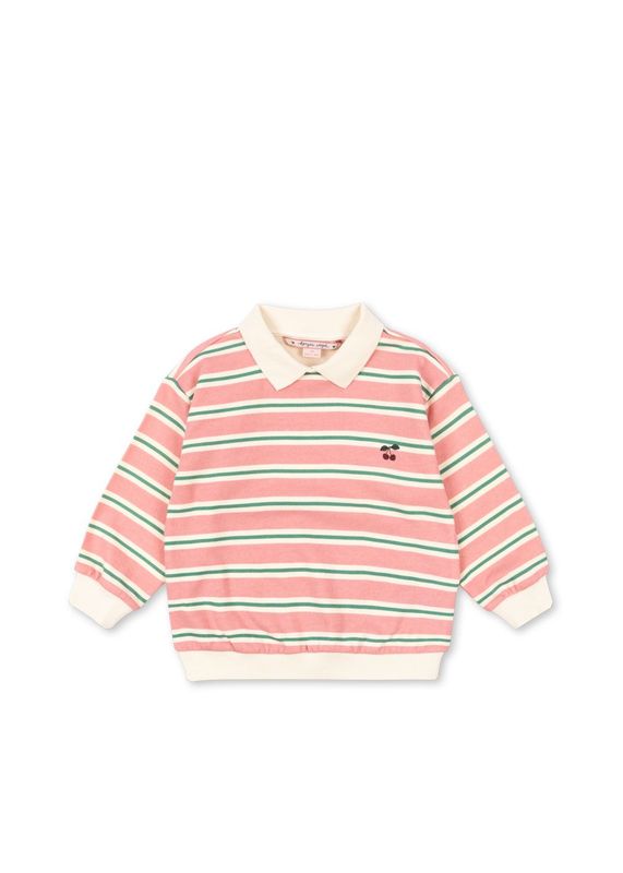 Poloshirt LS Spotty GOTS