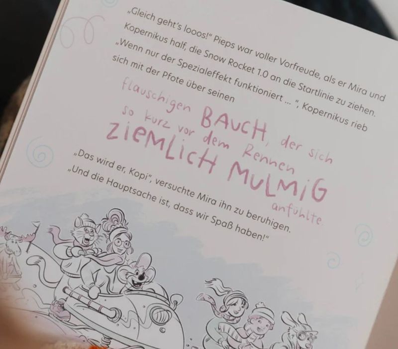 Mira Buch - Der fliegende Schlitten - Ich bin stolz auf mich!