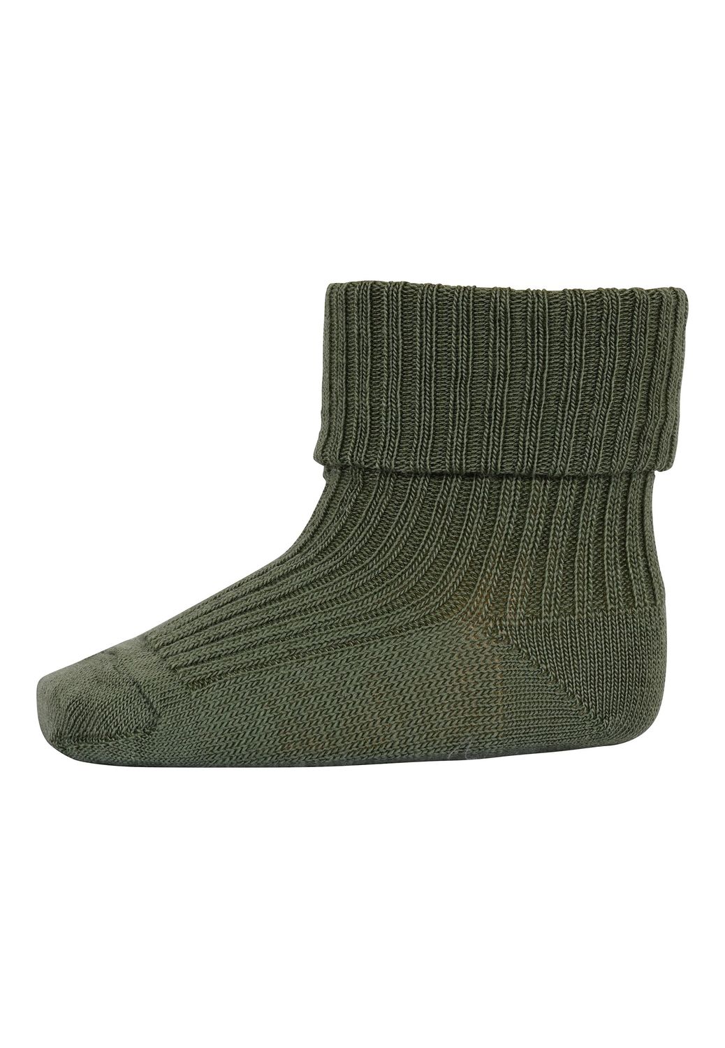 Socken - Wool Rib Baby MP Denmark - olivine 1235