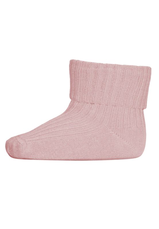 Socken Baumwolle Rib MP Denmark  - Silver Pink 4150