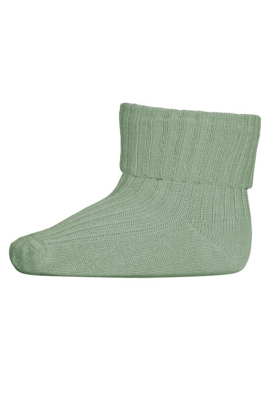 Socken Baumwolle Rib MP Denmark - Granit Green 3043