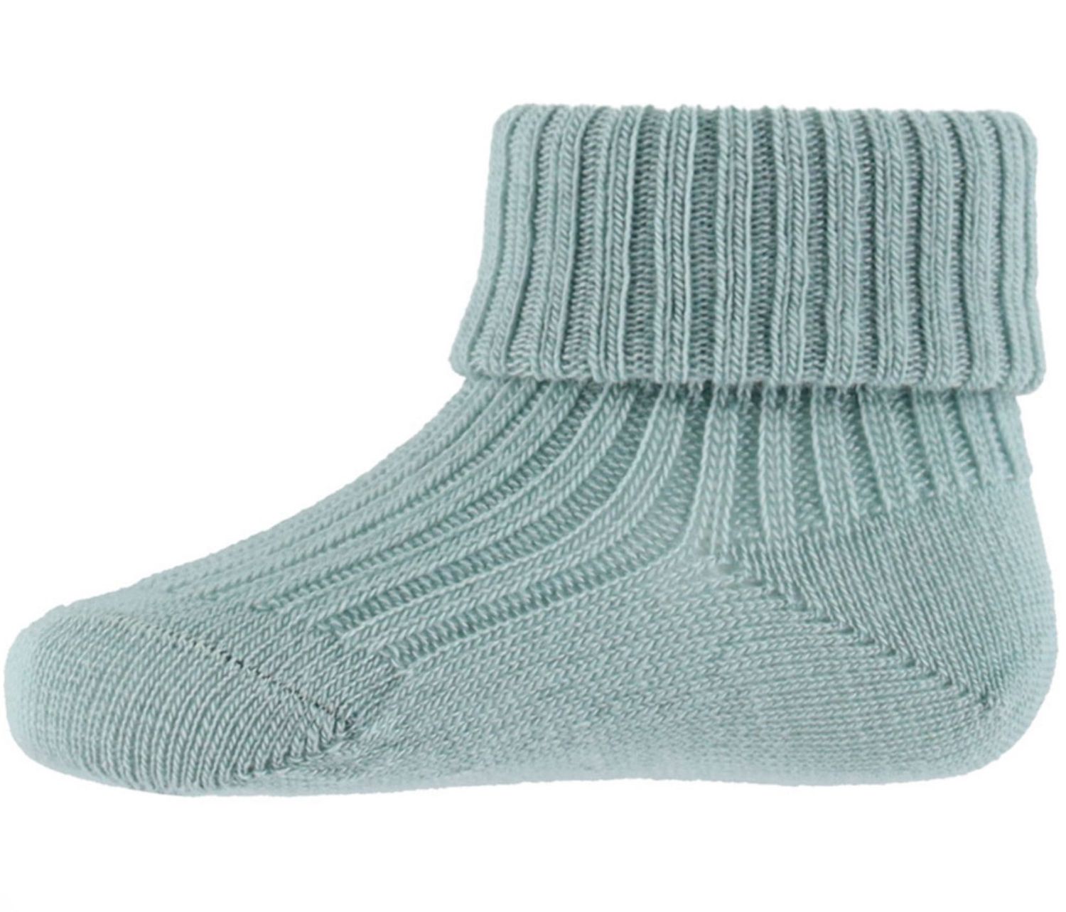 Socken - Wool Rib Baby MP Denmark - gray mist 4082