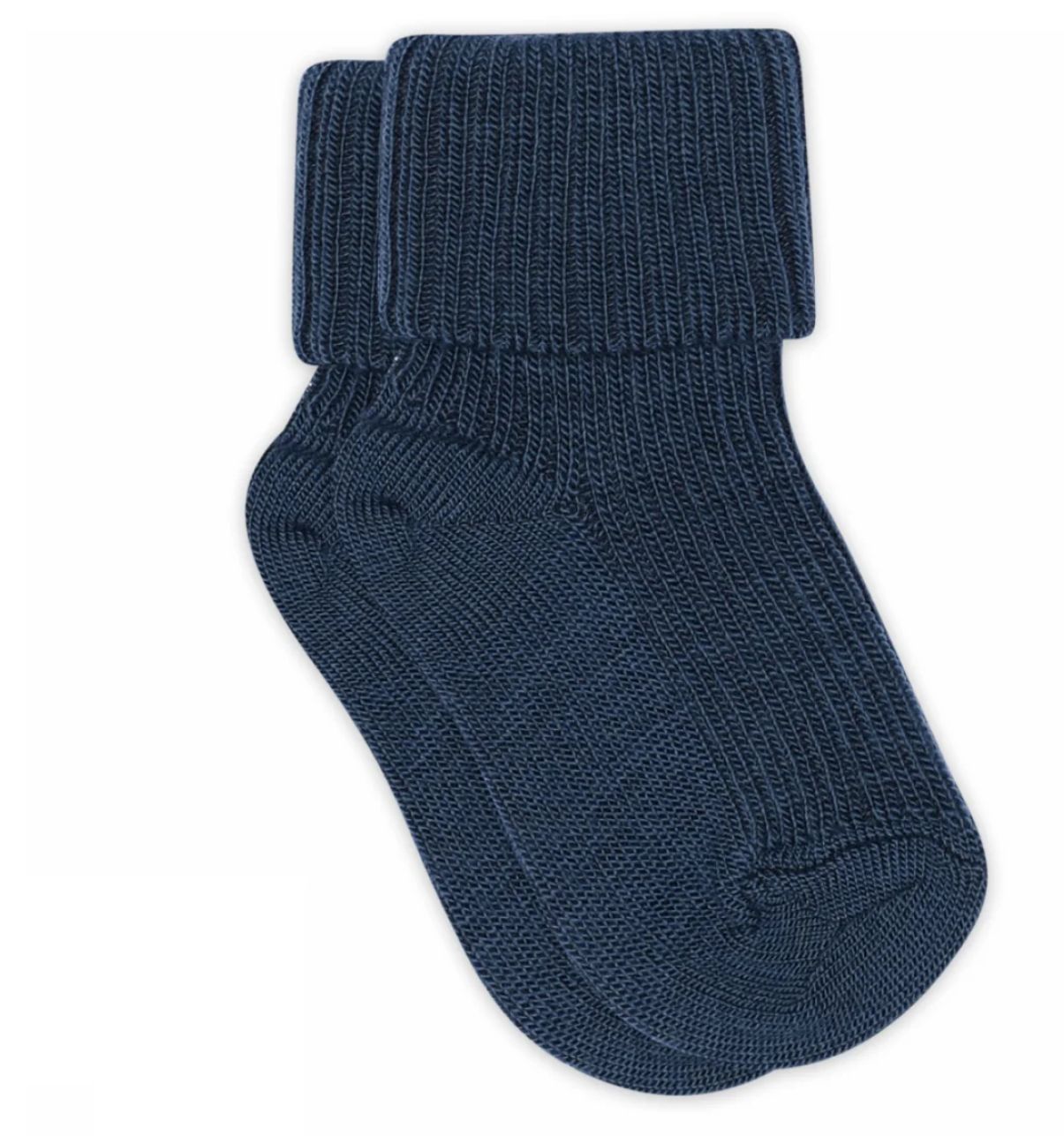 Socken - Wool Rib Baby MP Denmark - dark demin 1128