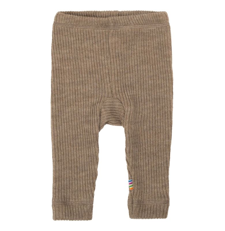 Hose Merinowolle - beige Mel.