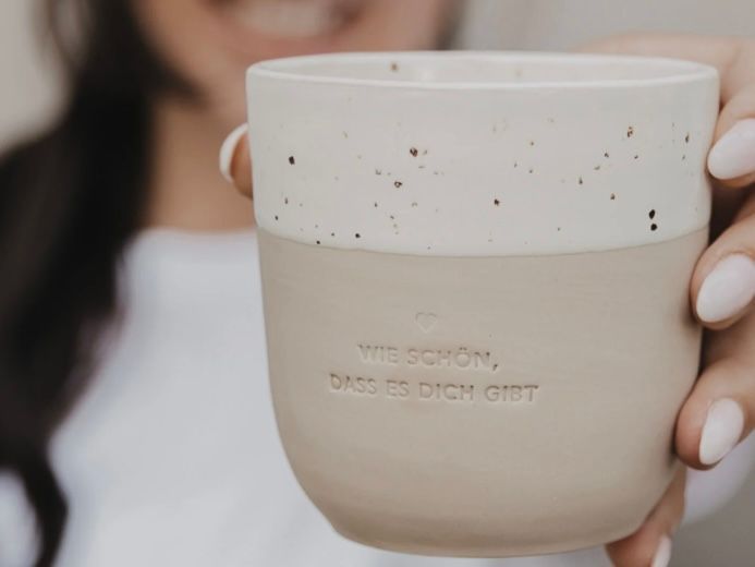 Becher “Wie schön, dass es dich gibt”