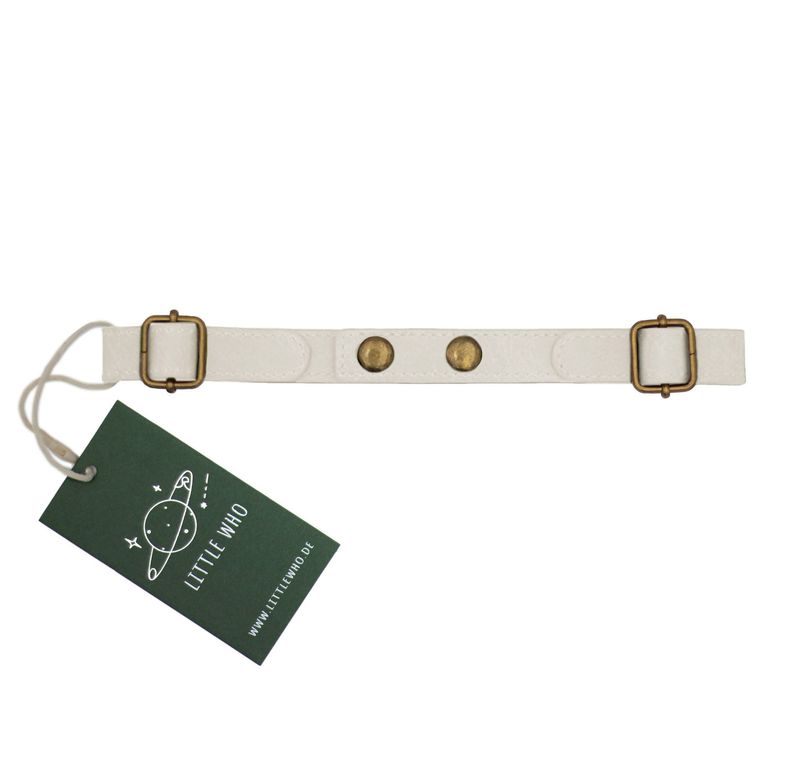 Brustgurt Creme Weiß