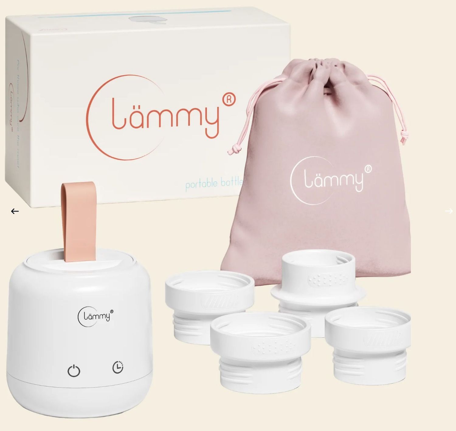 Babyflaschenwärmer Lämmy