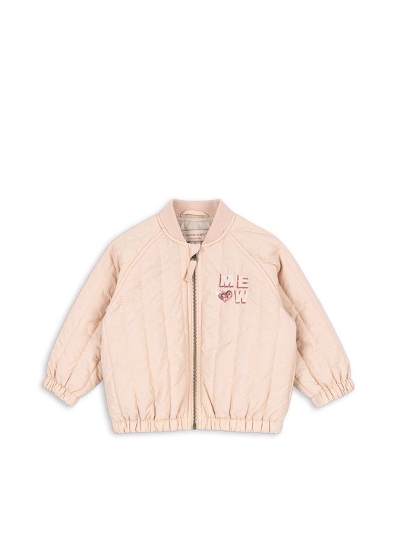 Juno Kitty Bomber Jacket - Cameo Rose