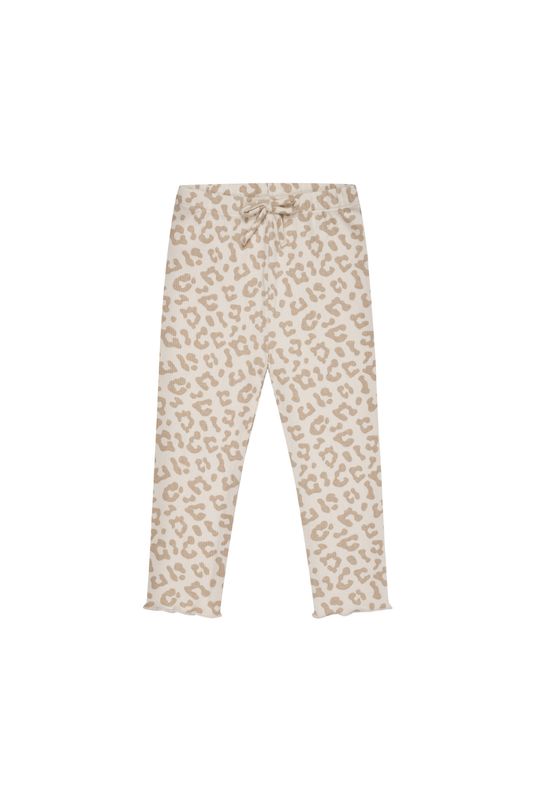 LEEVJE Leggings Leo mit Schleife