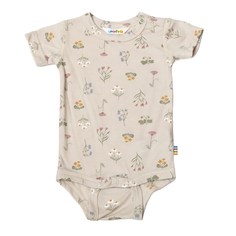 Body w/short sleeves flowers Body w/short sleeves flowers